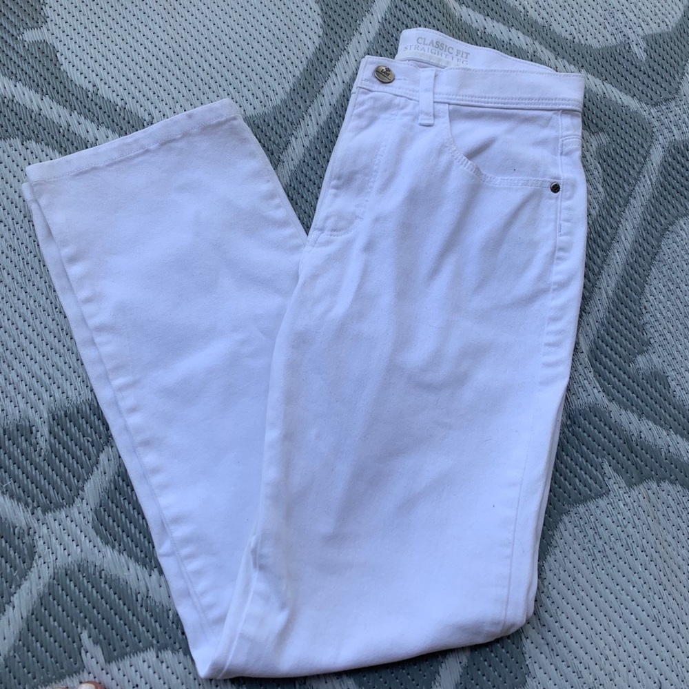 Classic fit Lee White Jeans